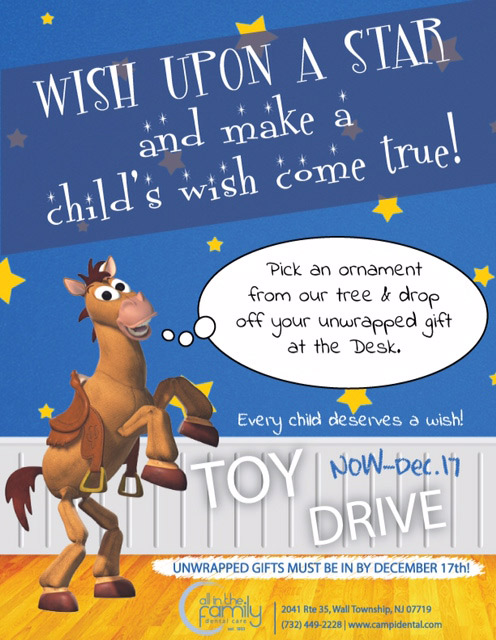Toy Drive, All in the Family Dental Care
