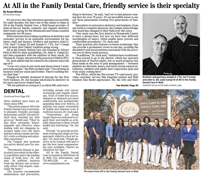 Campi Dental - Senior Scoop