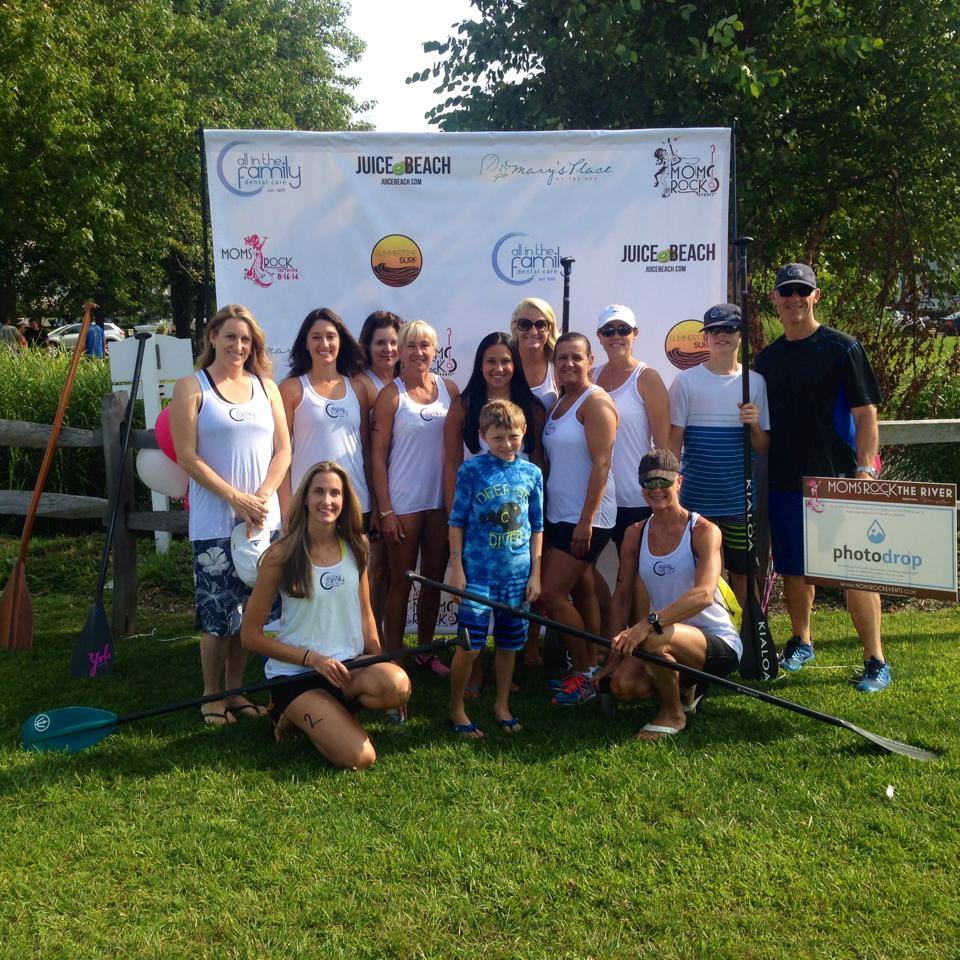 Moms Rock The River group shot