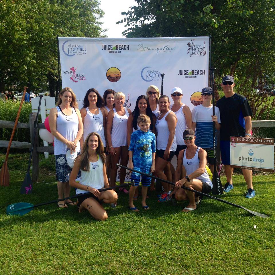 Moms Rock The River group shot 