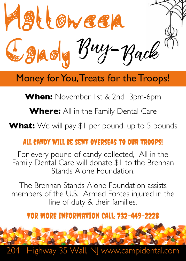 Halloween Candy Buy-Back program