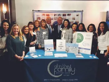 All in the Family Dental Care Booth