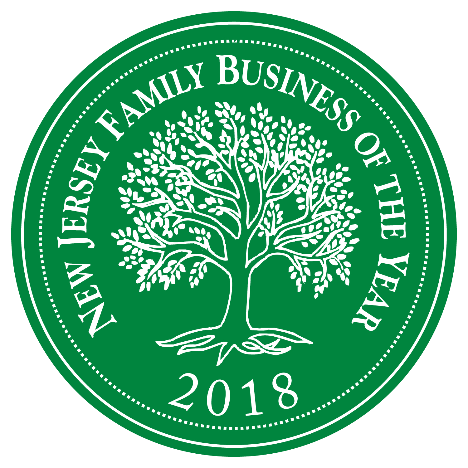 New Jersey Business of the Year 2018 Badge