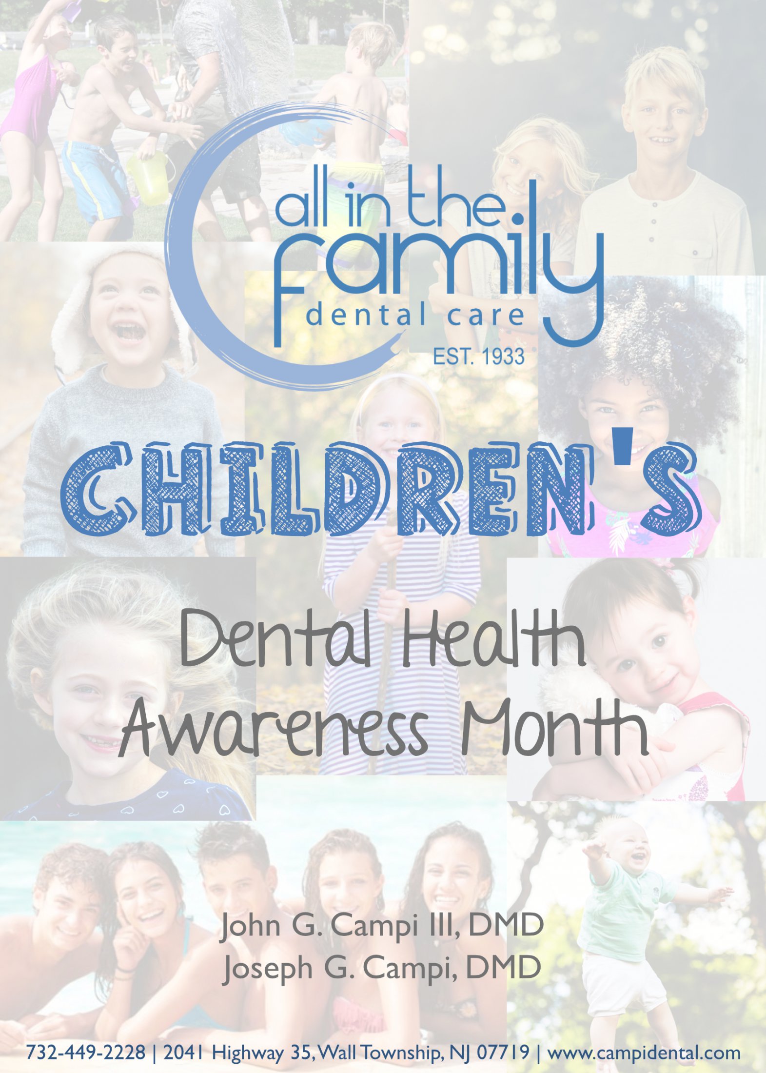 children's dental health awareness month