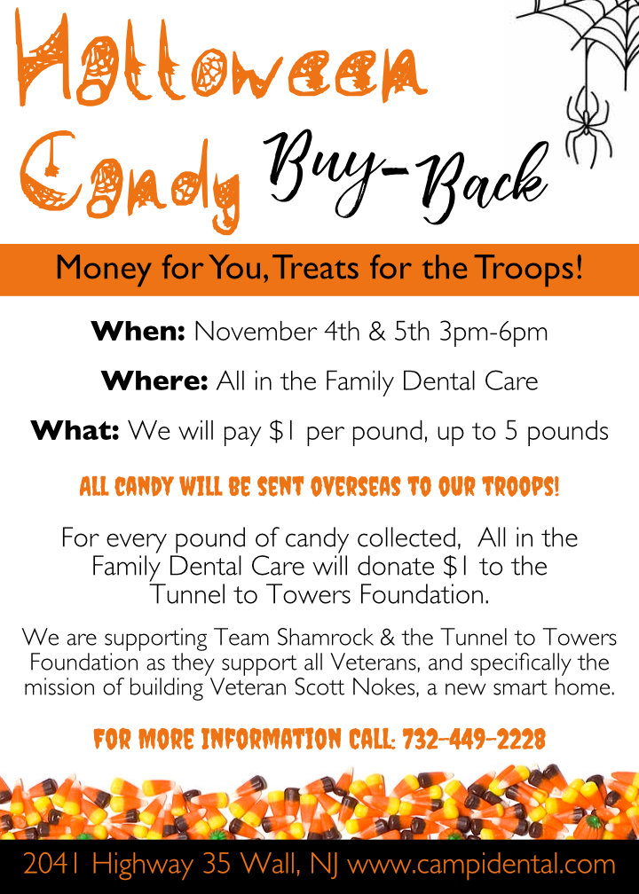 Halloween Candy Buy-Back program
