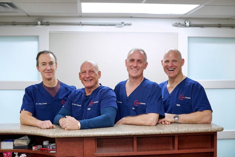 the campi doctors posing together